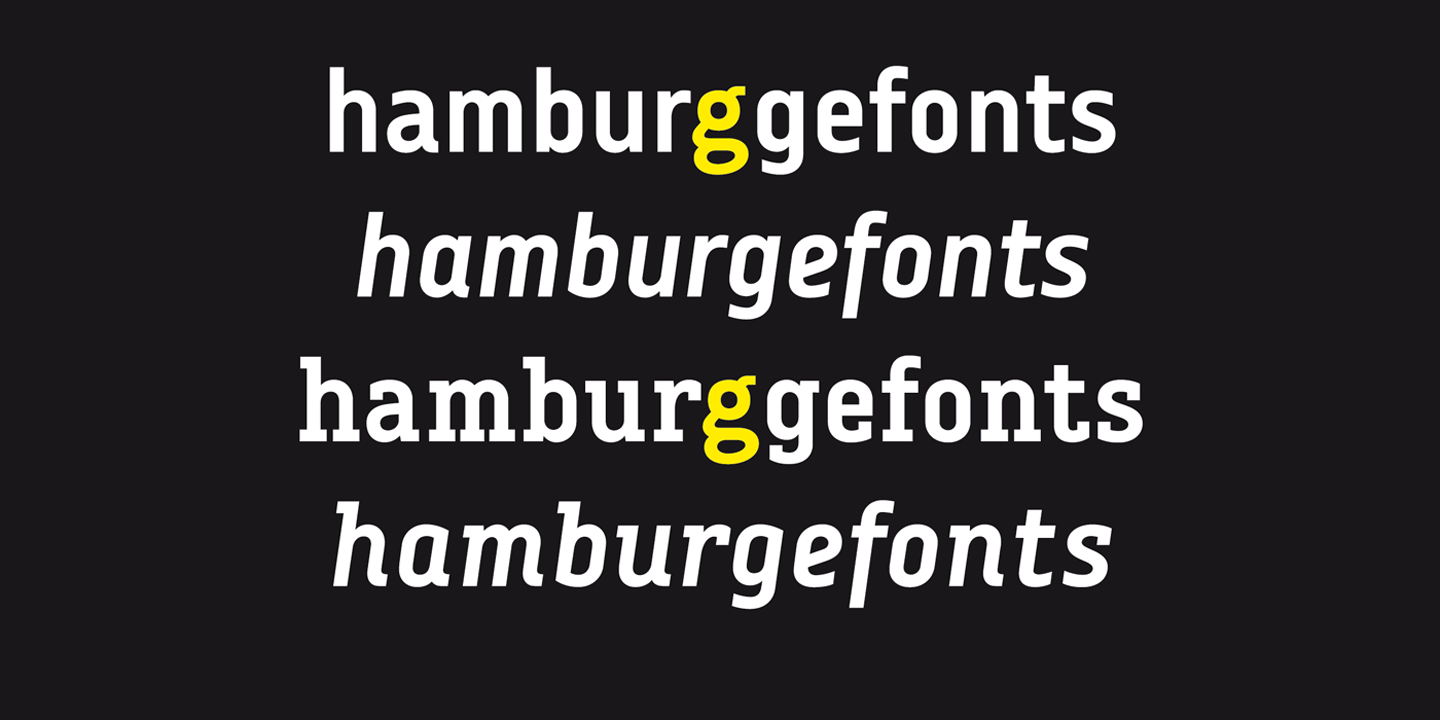 Ejemplo de fuente Centima Pro Serif Bold